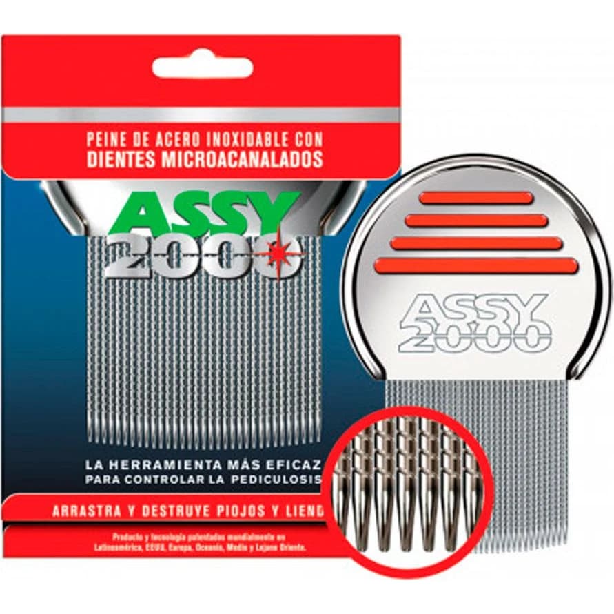 Peine Láser Assy 2000 para Pediculosis x1