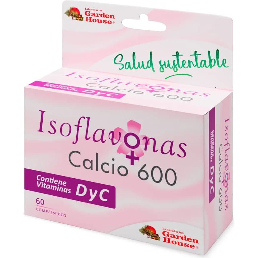 Garden House Isoflavonas de Soja + Calcio x 60 Comprimidos