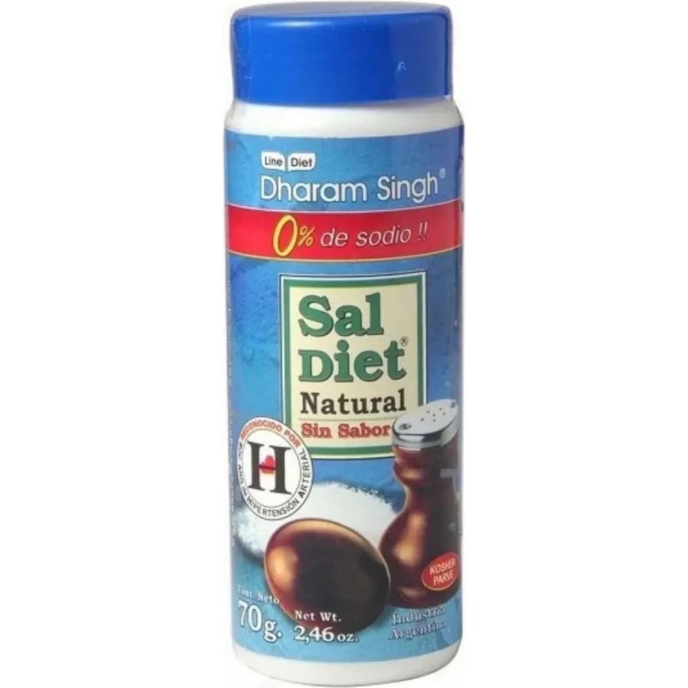 Sal Modificada Saldiet D.S. Bajo Sodio Sabor Natural 70 g