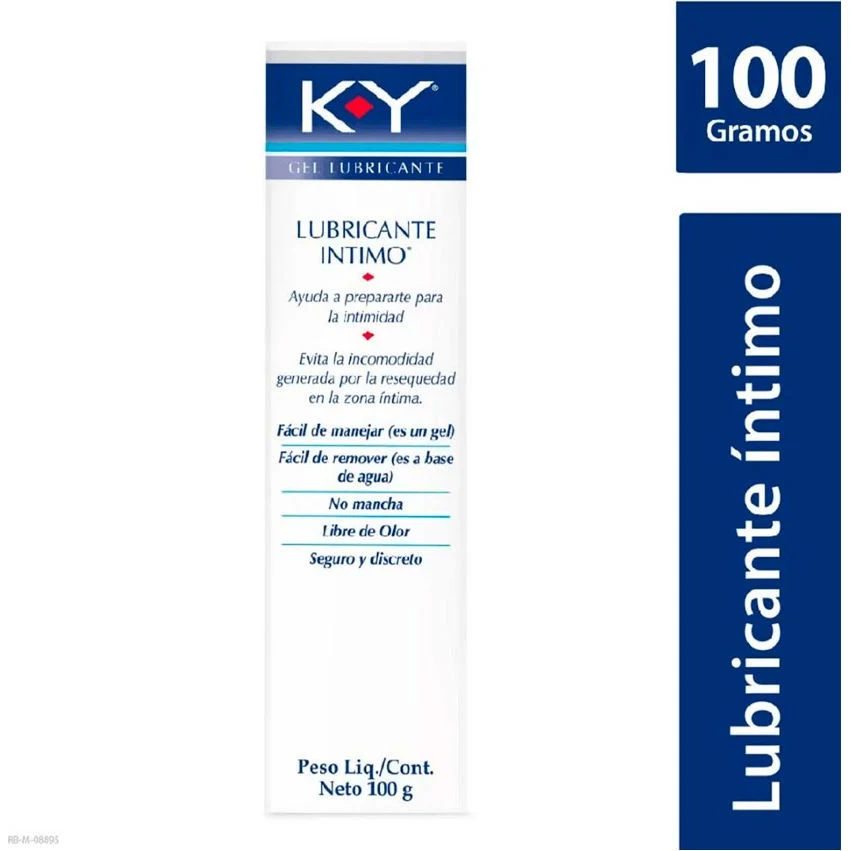 Gel Íntimo Lubricante K-Y Tubo 100 g