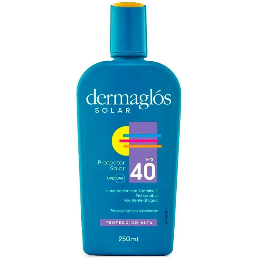Protector Solar Dermaglós FPS 40 Emulsión 250 ml