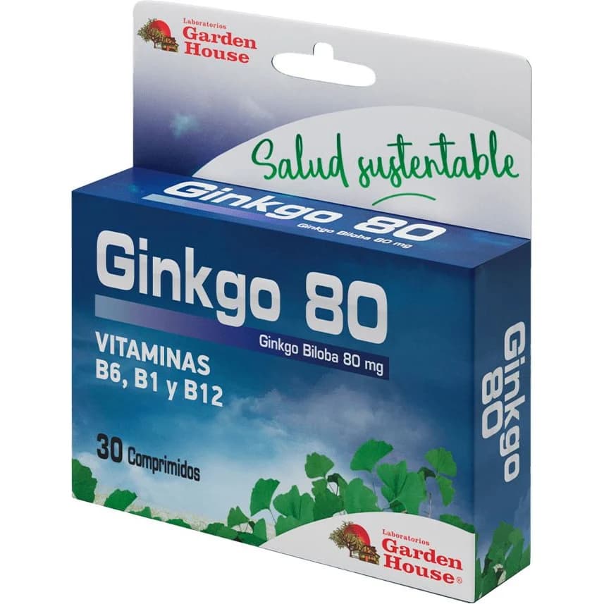 Ginkgo Biloba 80 Garden House x30 Comprimidos