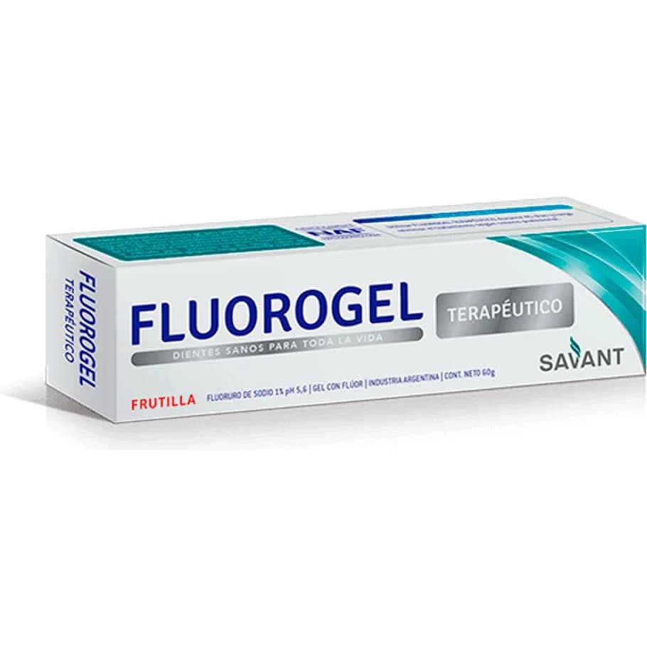 Gel Dental Fluorogel Terapéutico Frutilla 60 g
