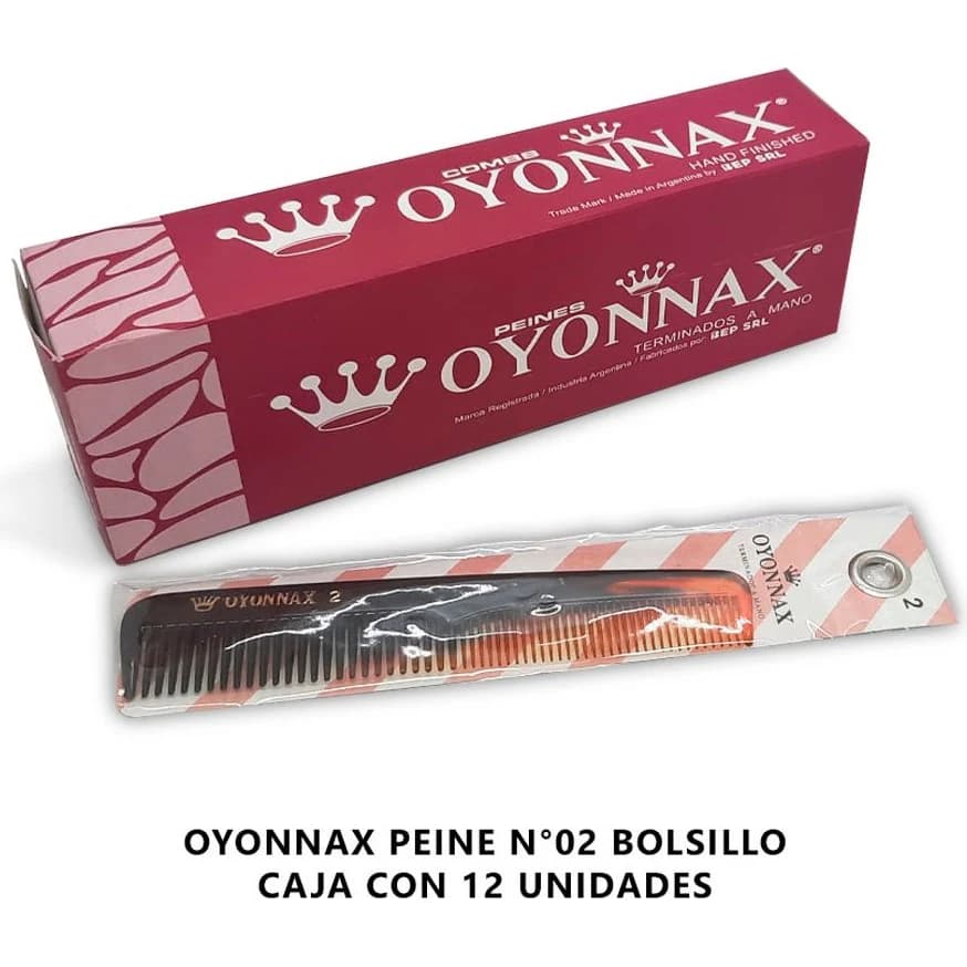 Peine Oyonnax N° 2 x 12 unidades