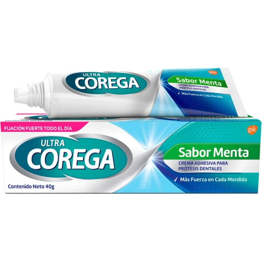 Crema Adhesiva Ultra Corega Menta 40 g