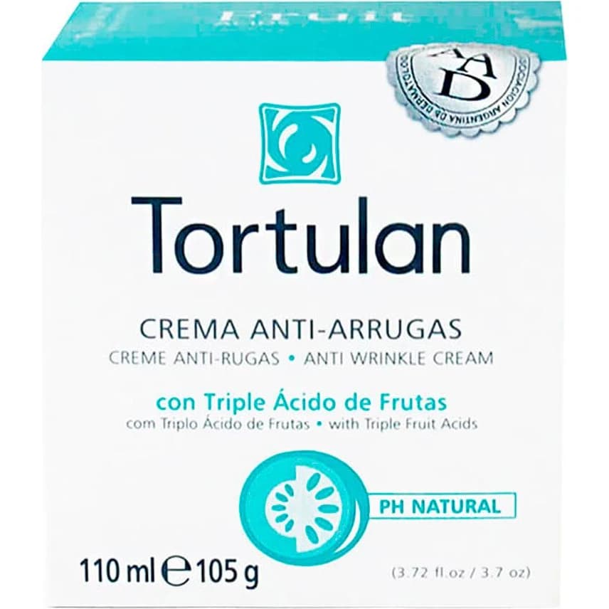 Crema Facial Tortulan pH Natural Antiarrugas x 110 g