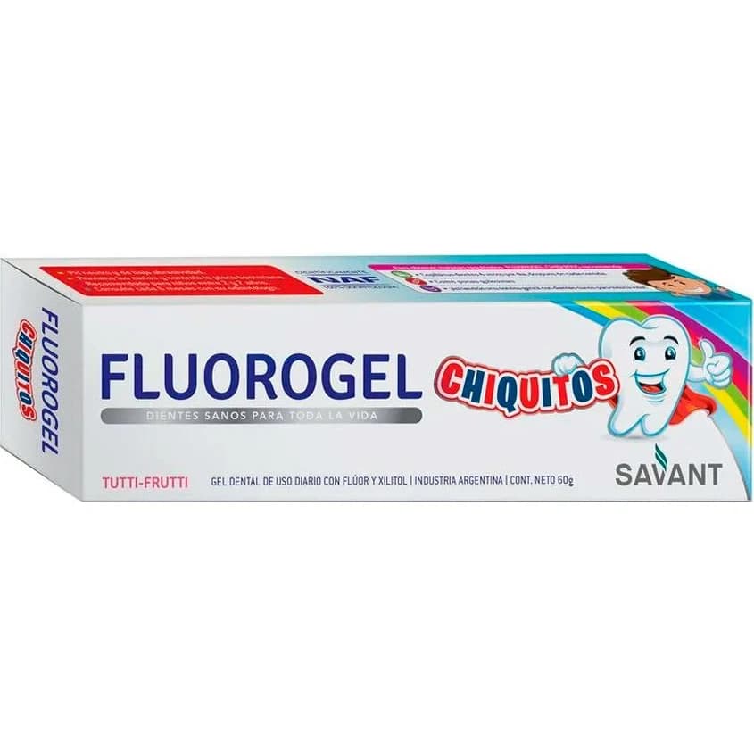 Gel Dental Fluorogel Chiquitos 60 g
