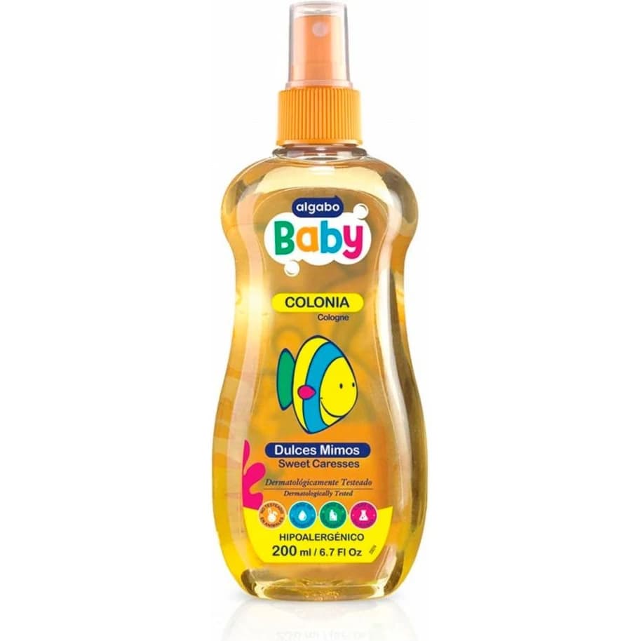 Colonia para Bebés Algabo Baby Dulces Mimos 200 ml