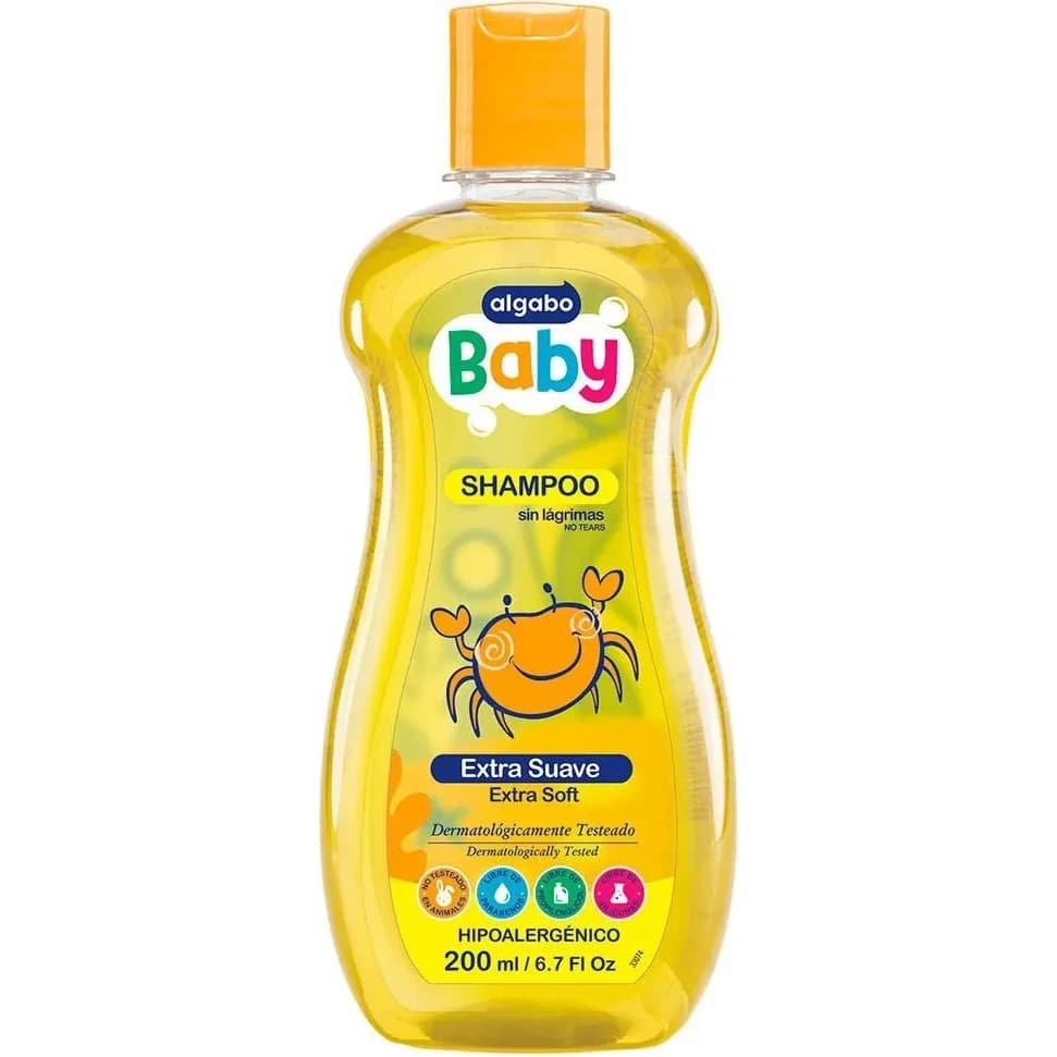 Shampoo para Bebés Algabo Baby Extra Suave 236 ml