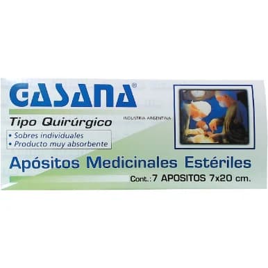 Apósito Quirúrgico Gasana 7 x 20 cm