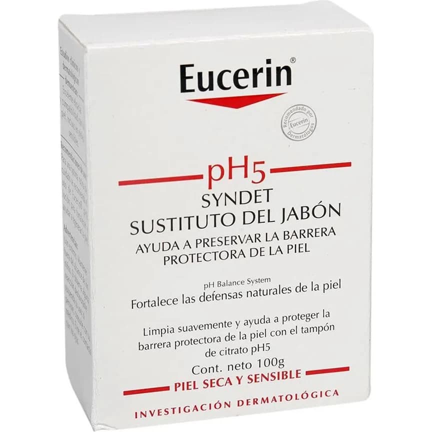 Pan de Limpieza Eucerin pH5 Syndet Barra 100 g