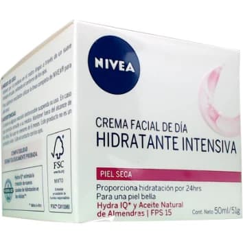 Crema Facial Nivea Hidratante Nutritiva de Día 50 ml