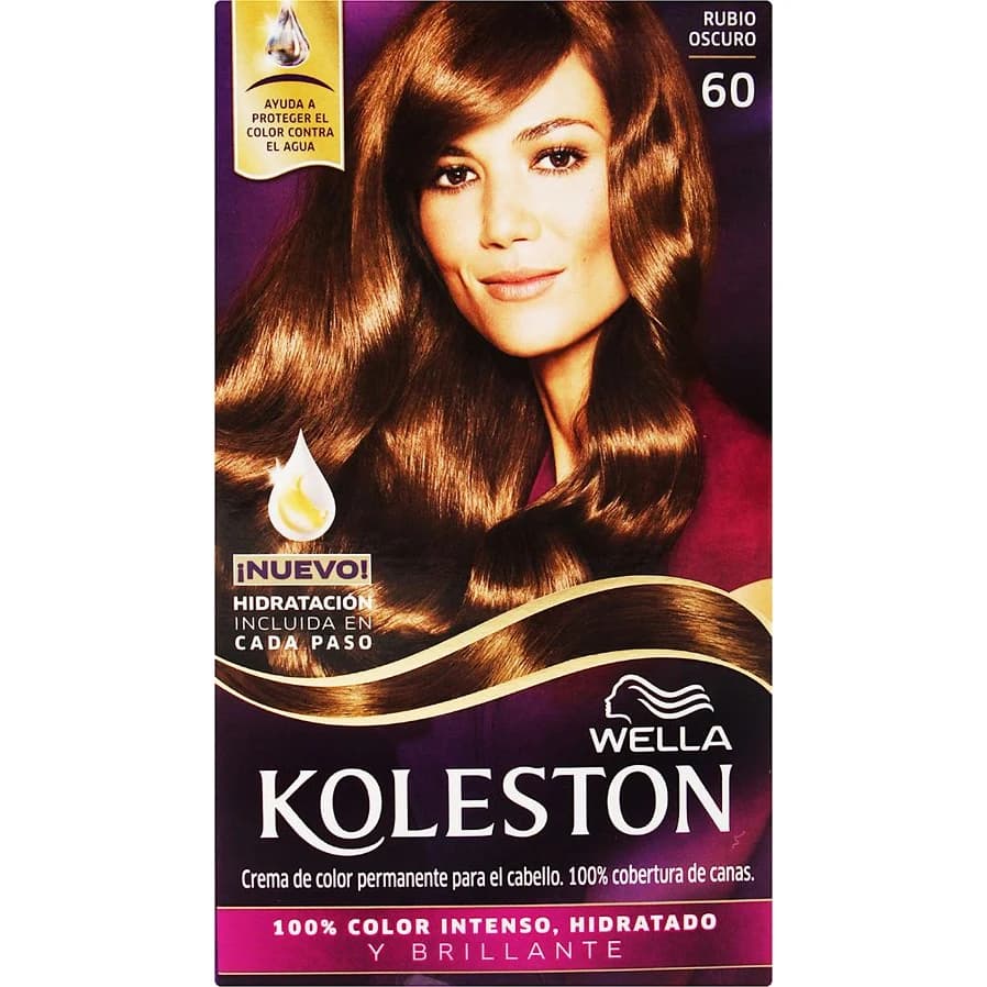 Kit de Coloración Koleston Tono 60 Rubio Oscuro