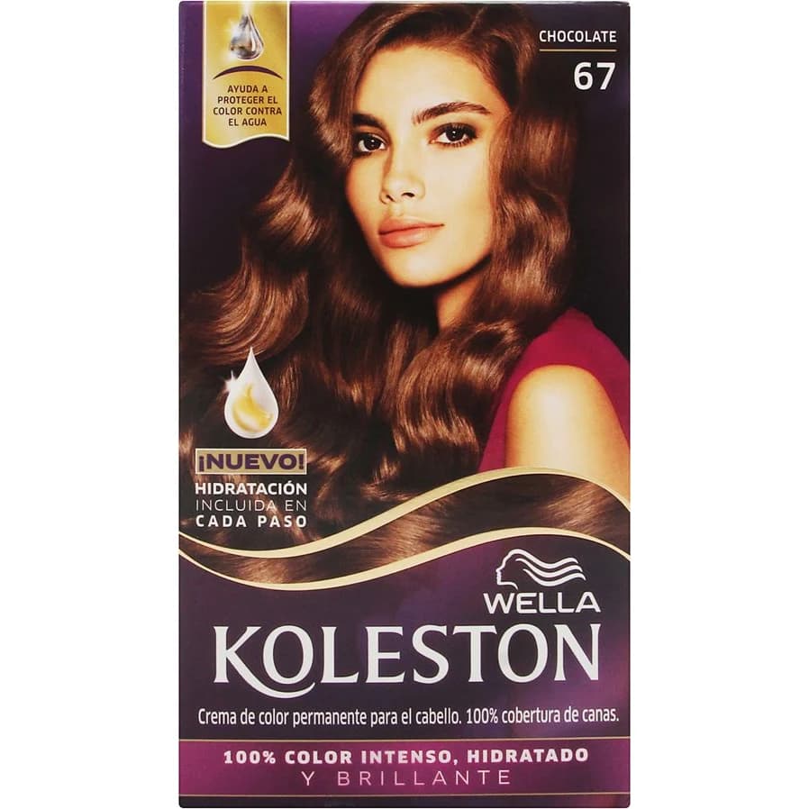 Kit de Coloración Koleston Tono 67 Chocolate