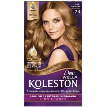 Kit de Coloración Koleston Tono 73 Rubio Avellana
