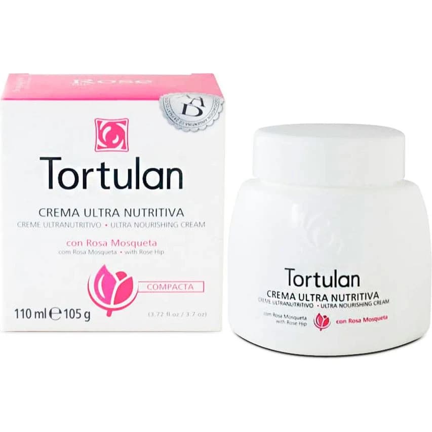 Crema Corporal Tortulan Ultra Nutritiva Rosa Mosqueta 110 g