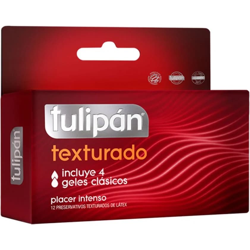 Preservativos Tulipán Texturado x12
