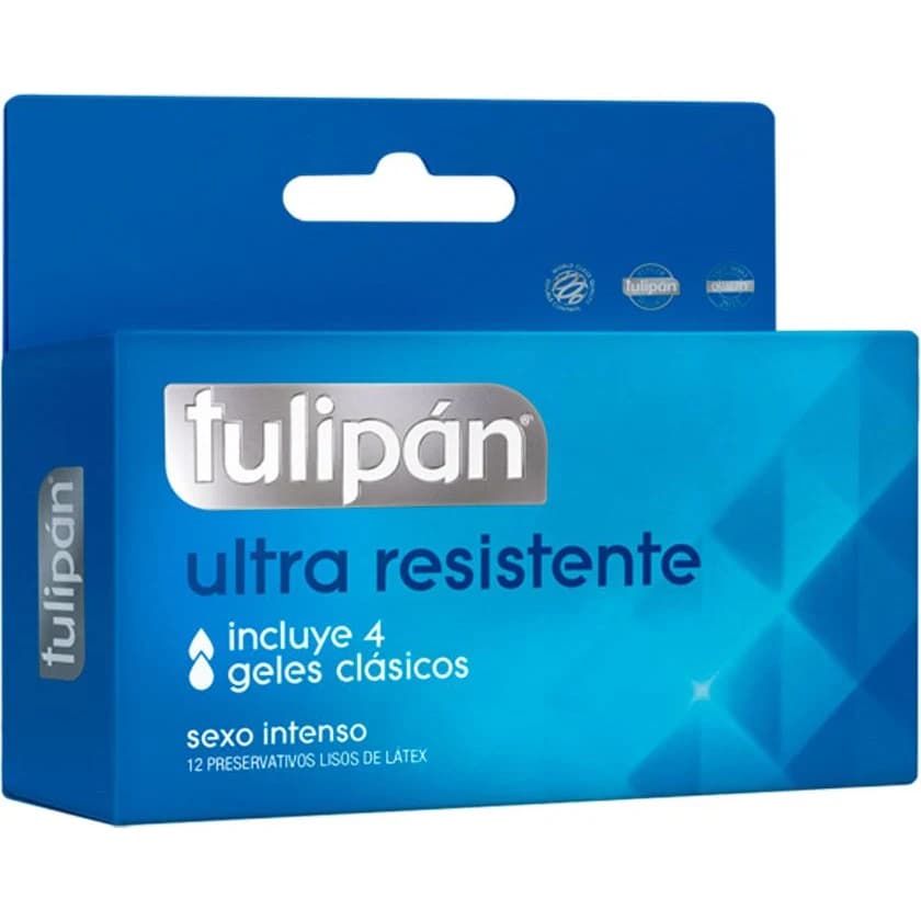 Preservativos Tulipán Ultra Resistente x12