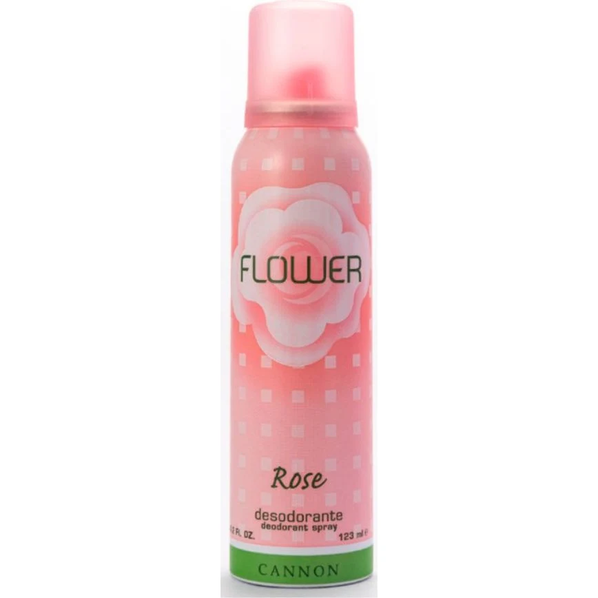 Desodorante Cannon Flower Rose 123 ml
