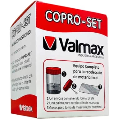 Recipiente Estéril Valmax para Coprocultivo x 250 ml