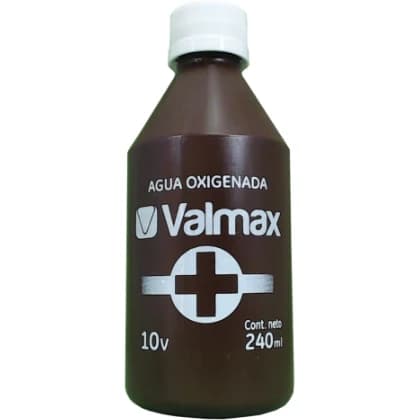 Agua Oxigenada Valmax 10 Volúmenes 240 ml