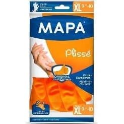 Guantes Domésticos Mapa Plissé Talle 9 1/2 - 10