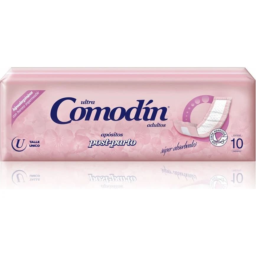 Apósitos Post-Parto Comodin x10