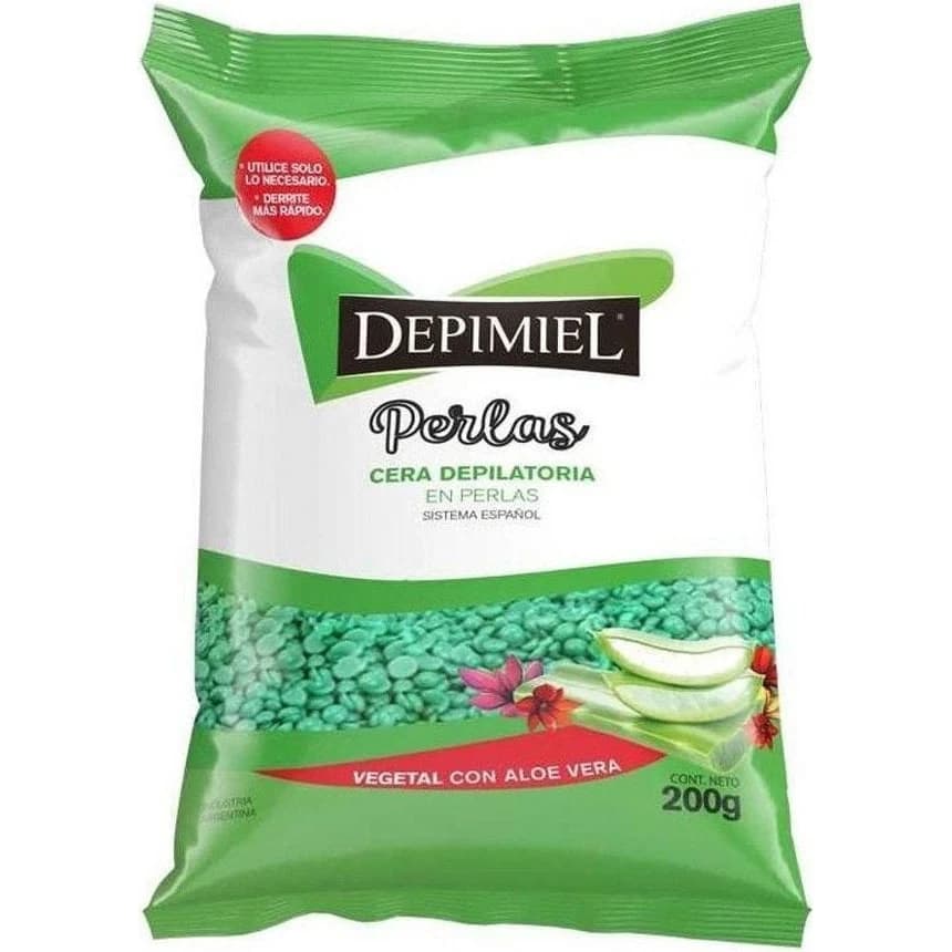 Cera Depilatoria Depimiel Vegetal en Perlas x 200 g