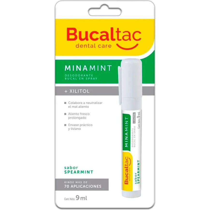 Spray Bucal Bucal Tac Minamint Spearmint