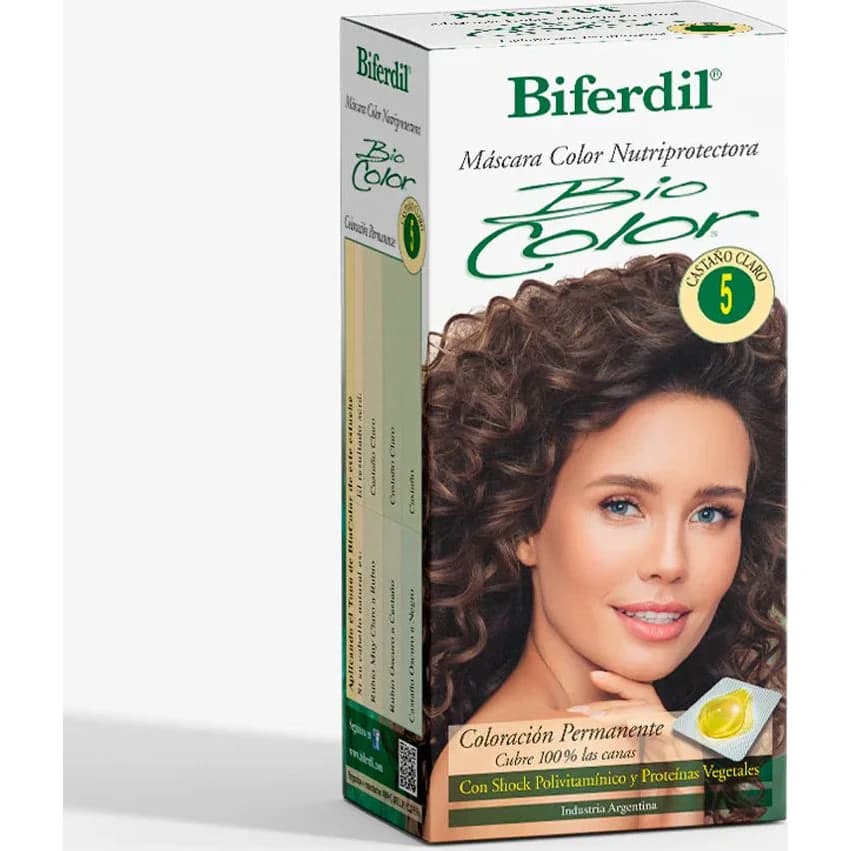 Tintura Capilar Biferdil Biocolor Tono 5