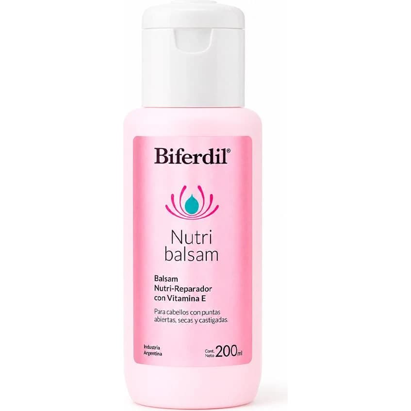 Bálsamo Acondicionador Biferdil Nutritivo Vitamina E 200 ml