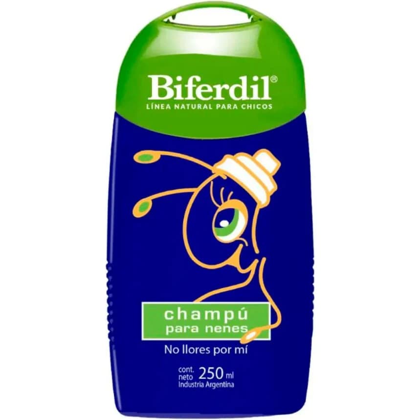 Shampoo Biferdil Niños Azul x 250 ml