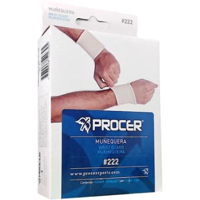 Muñequera Elástica Procer Talle 2 (Pack x2)