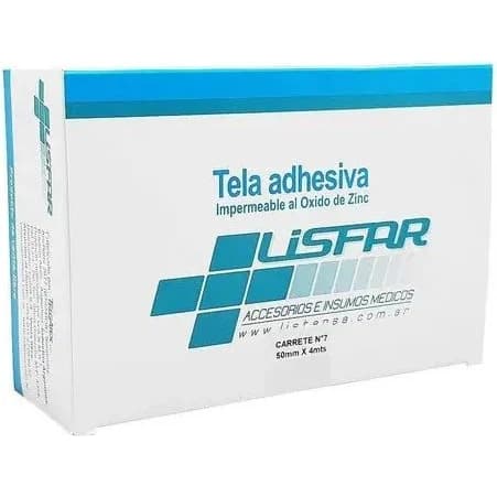 Tela Adhesiva Lisfar 5 cm x 4 m