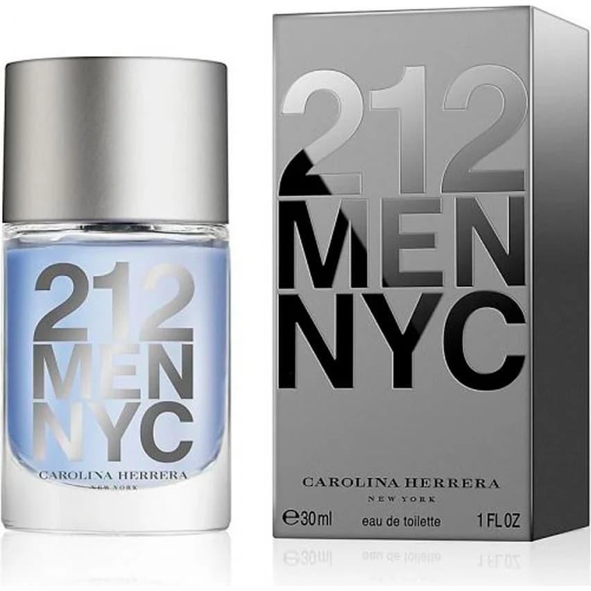 Perfume 212 Men Eau de Toilette Vaporizador 30 ml