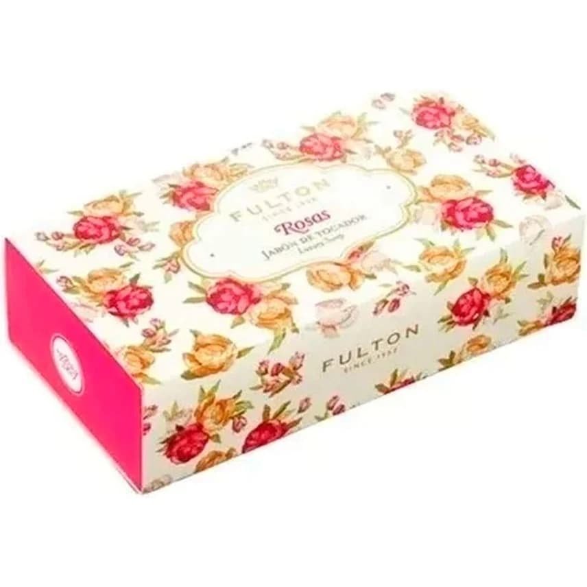 Jabón Fulton Rosas Pack x2