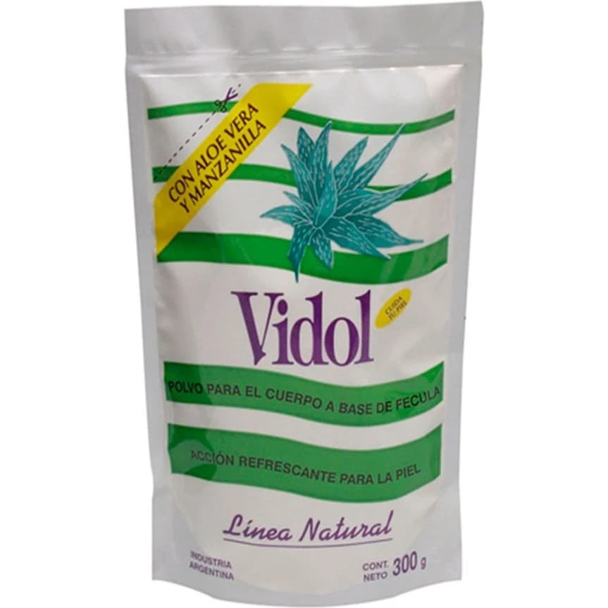 Polvo Corporal Vidol Aloe Vera 300 g