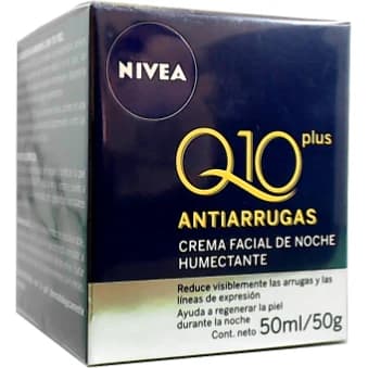 Crema Facial Nivea Visage Q10 Plus Noche 50 ml