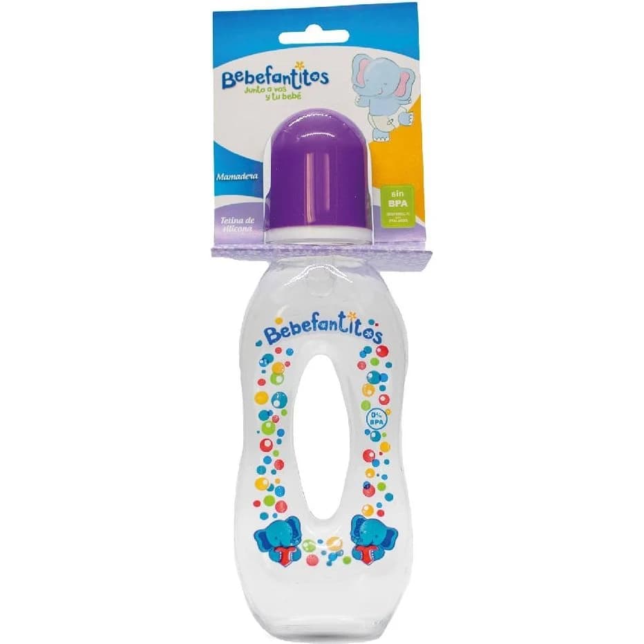 Mamadera Bebefantitos Tomasol 250 ml