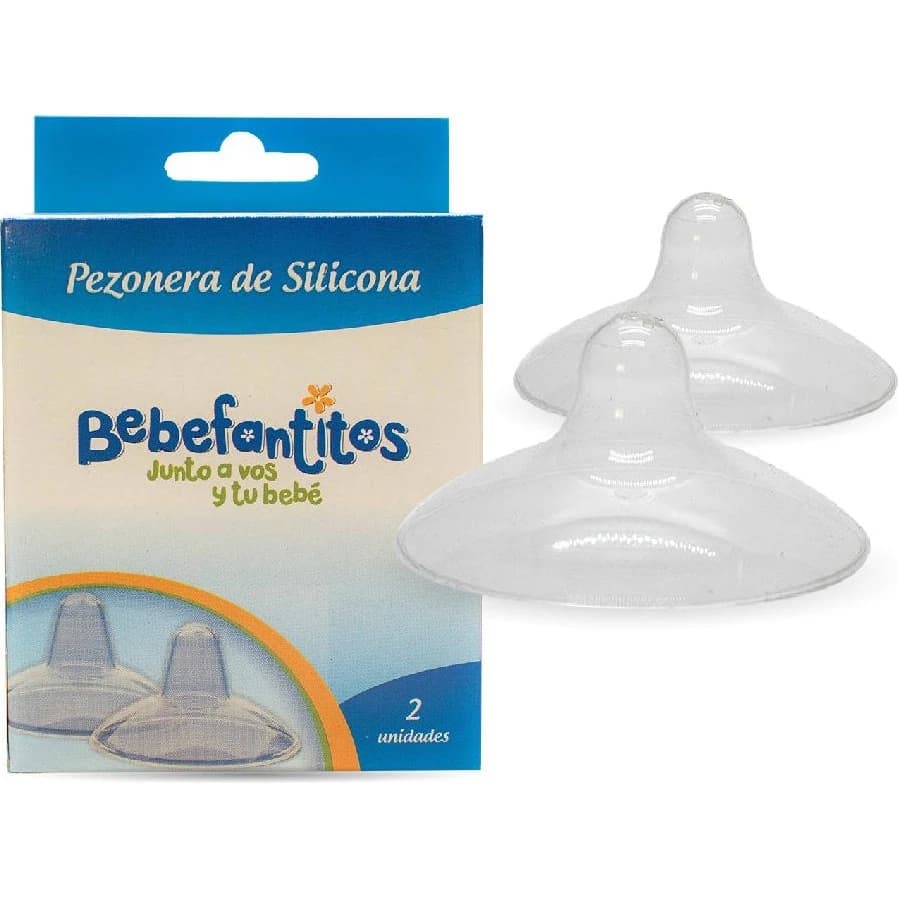 Pezoneras de Silicona Bebefantitos x2
