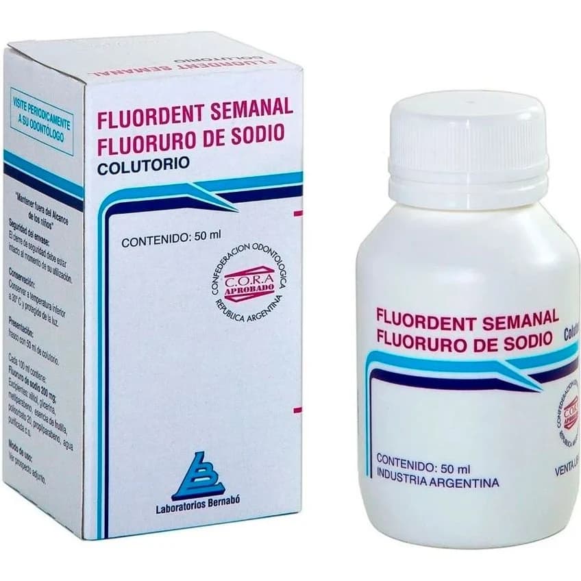 Colutorio Fluordent Semanal 50 ml