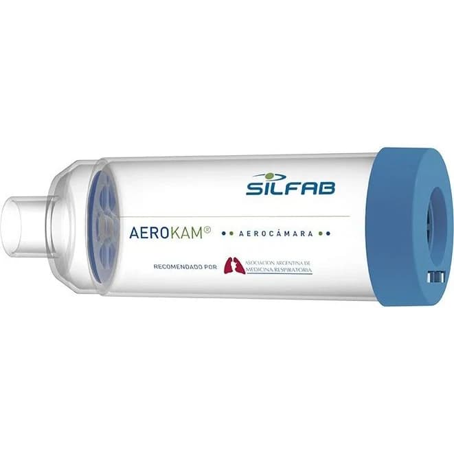 Aerocámara Silfab con Adaptador Bucal