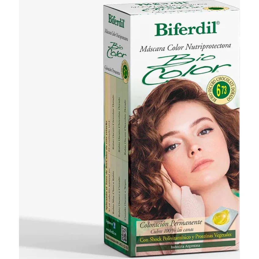 Tintura Capilar Biferdil Biocolor Tono 6.73