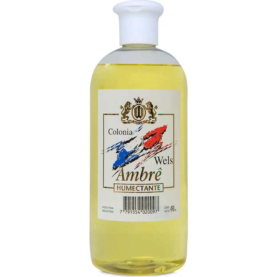 Colonia Humectante Wels Ambré 490 ml