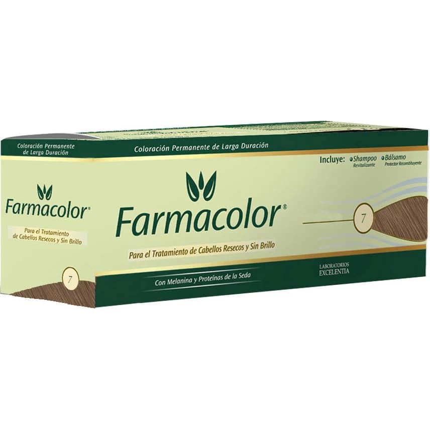 Tintura Capilar Farmacolor Individual Tono 7 Rubio