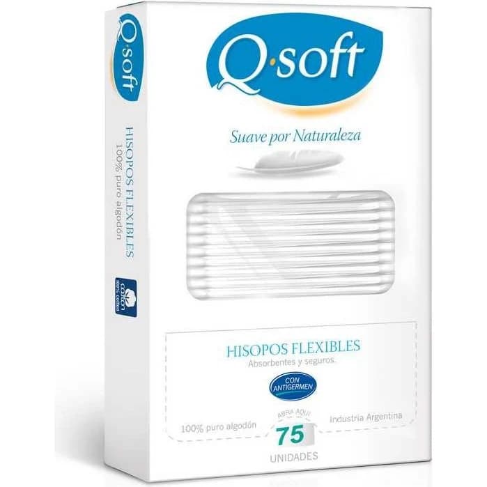 Hisopos Q-Soft Estuche x 75 Unidades
