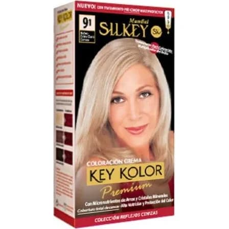 Tintura Capilar Silkey Key Color Premium Tono 9.1