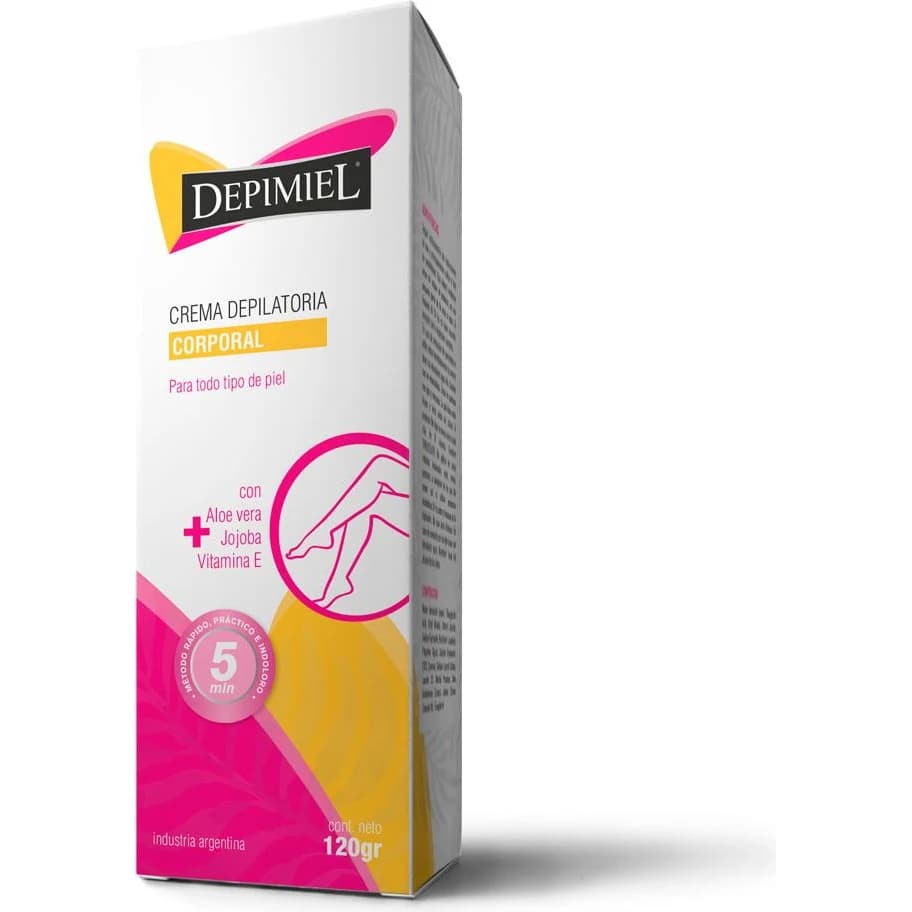 Crema Depilatoria Corporal Depimiel con Aloe Vera 120 g