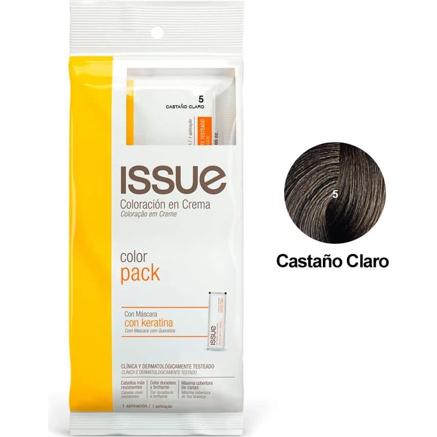 Tintura Capilar Issue Colorpack + Keratina Tono 05