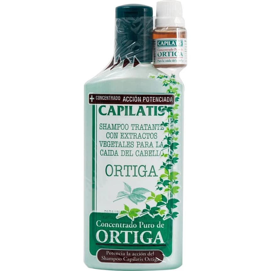 Shampoo Capilatis Ortiga 410 ml + Concentrado 60 ml